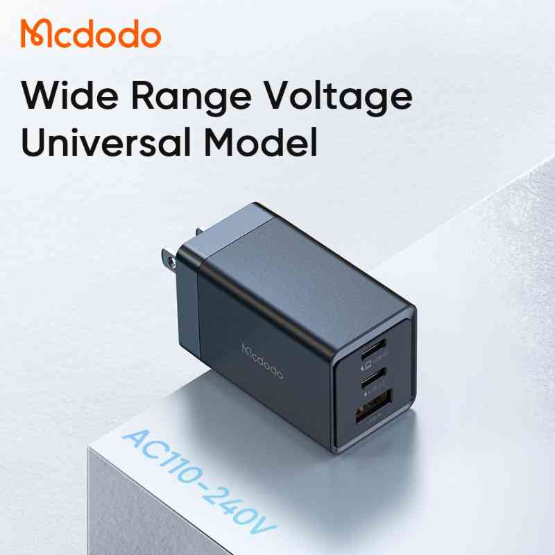 Mcdodo CH-153 PD67W GaN5 Mini Fast Charger Pro Set With Type-C To Type-C Cable. 
