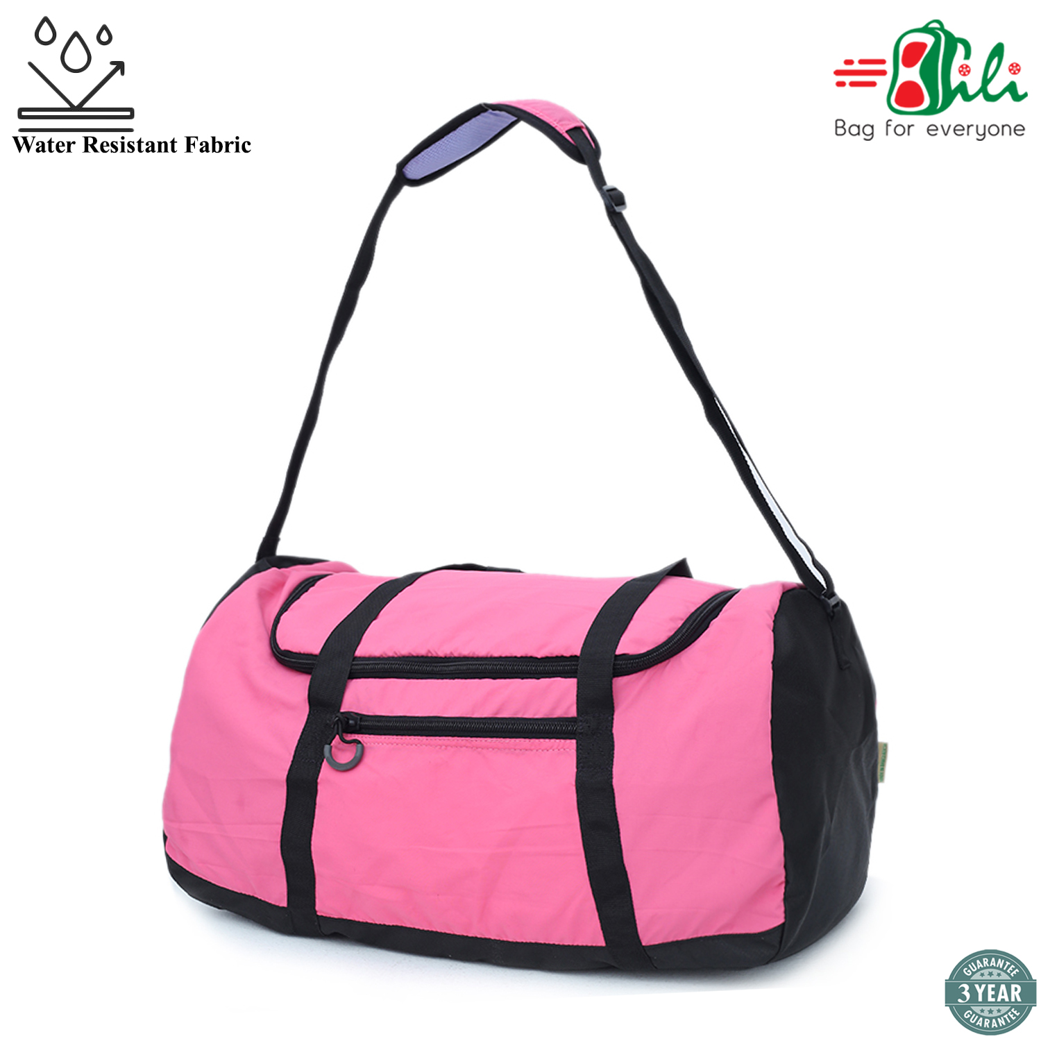 Bili Online Packable 20 Liter Duffel Bag (Hot Pink) Buy Online At Best