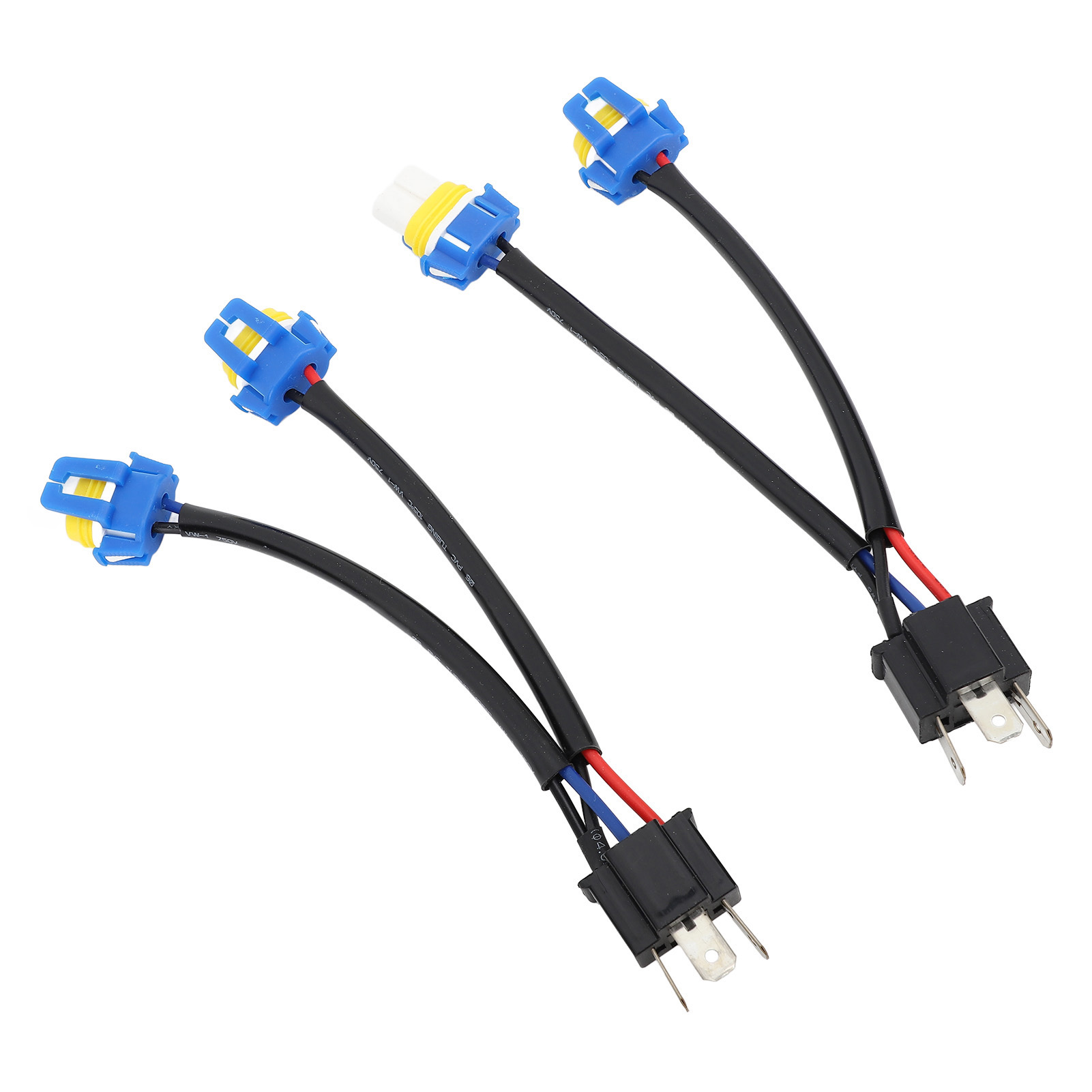 H4 To 9006 Bulb Conversion Sockets 2pcs Plug and Play Headlight Bulb Conversion Wire Improved Lighting Easy To Use for Car. 