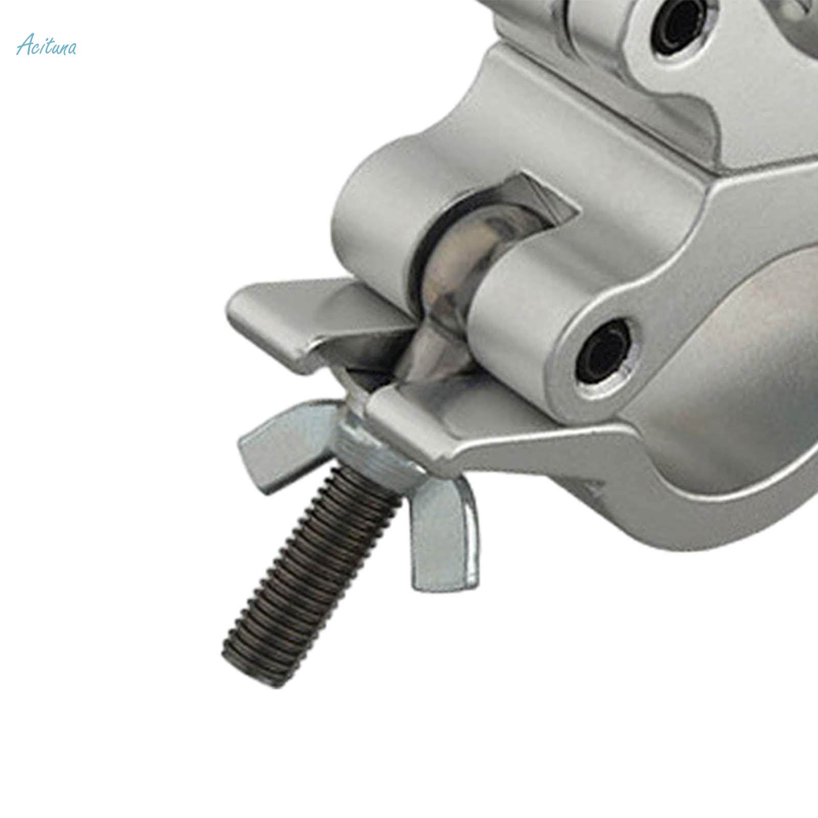 Dual Swivel Clamp Turn Swivel Coupler for Stage Arm Light Stand. 
