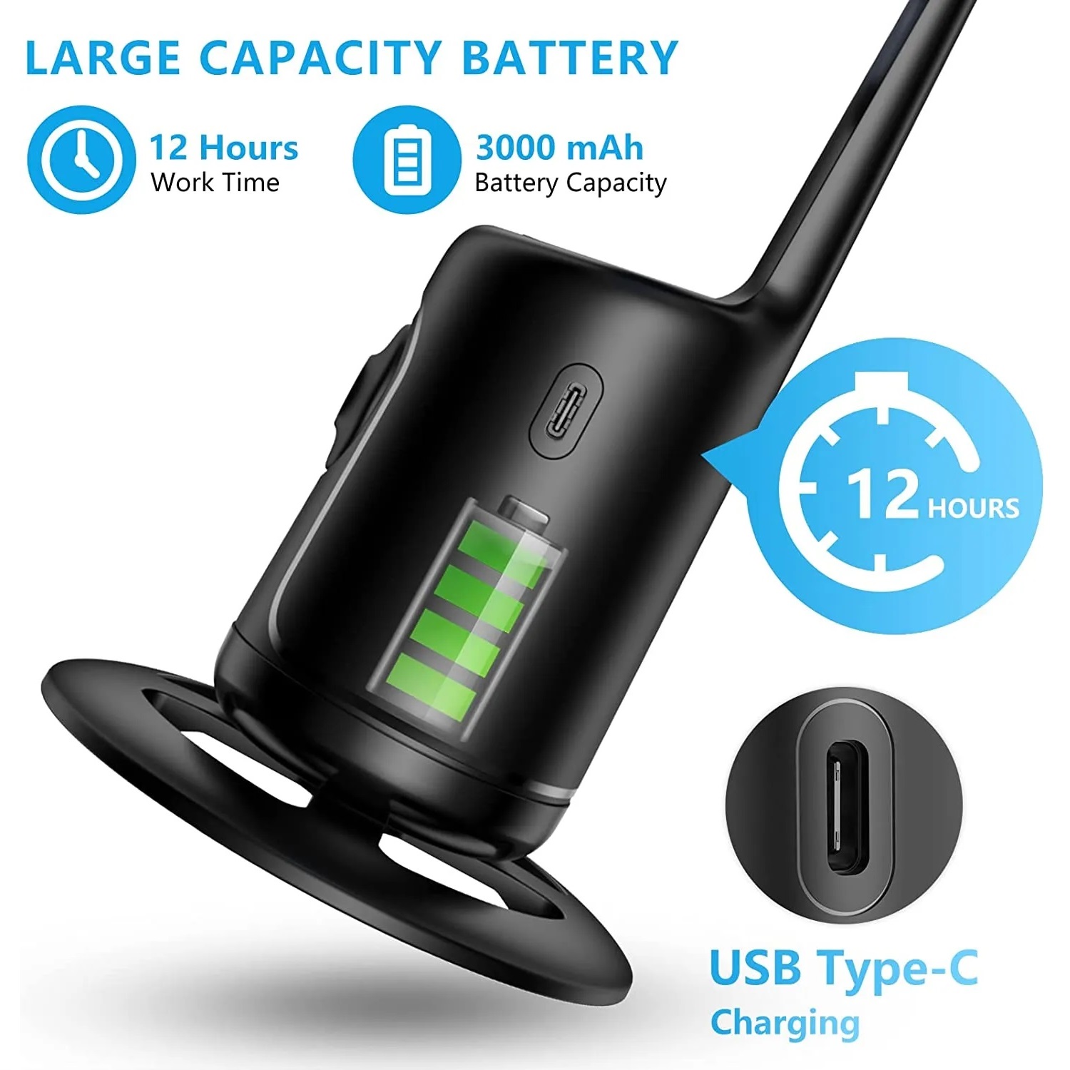 Auto Face Tracking Phone Holder with Remote, 360°Rotation Phone Camera Mount, Gesture Control Moving Tripod for Phone Video,Vlog. 