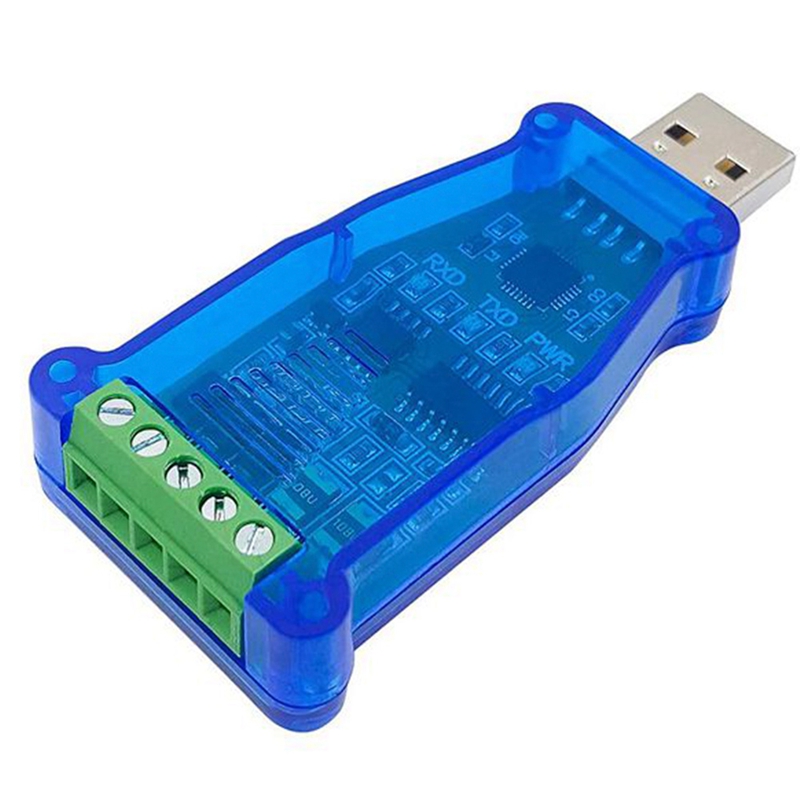 2Pcs USB to RS485 Converter Isolate Module RS-485 Connector Board. 