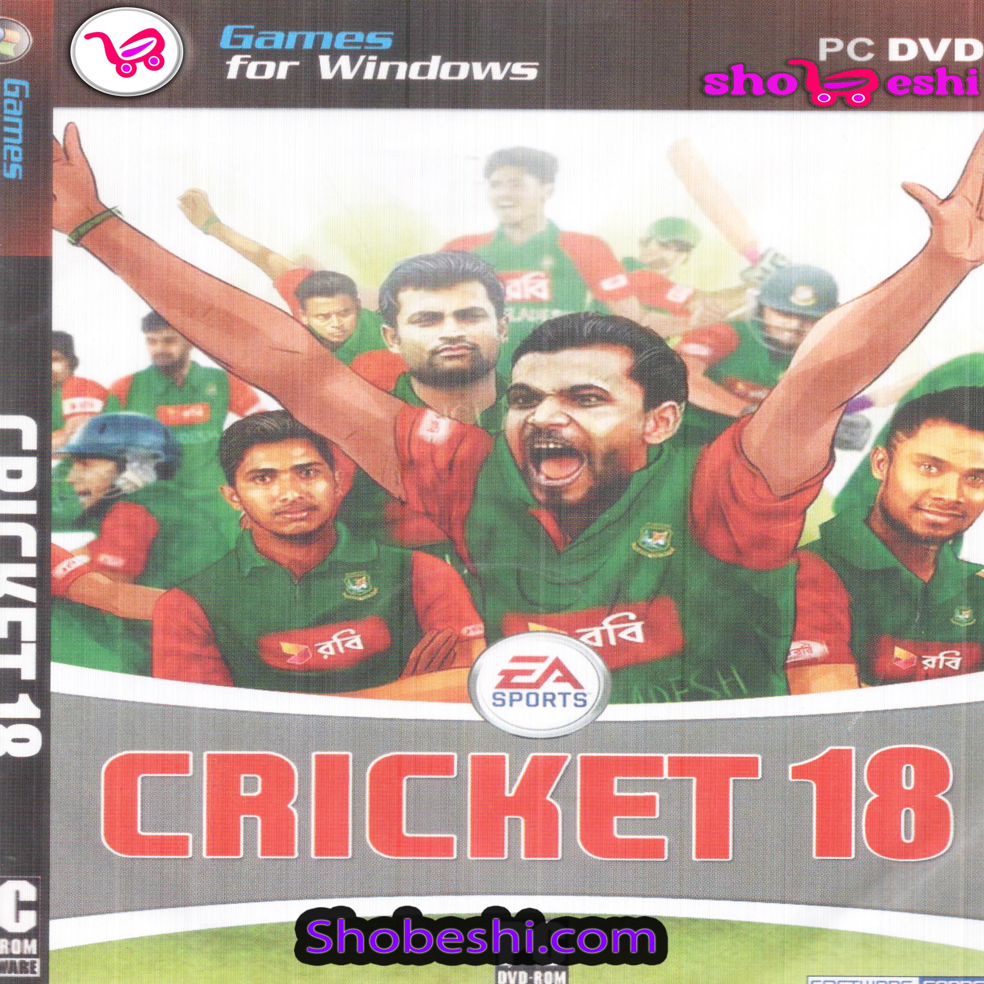 Cricket 18 Pc Game in Pendrive. 