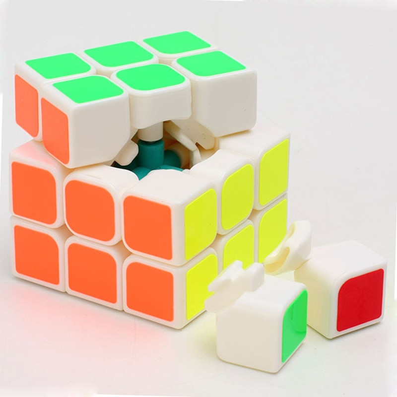 【happy one】Newest Six Colour Professional Magic Neo Cube Competition Puzzle Cubes Toys For Children Best Gift Cubo. 
