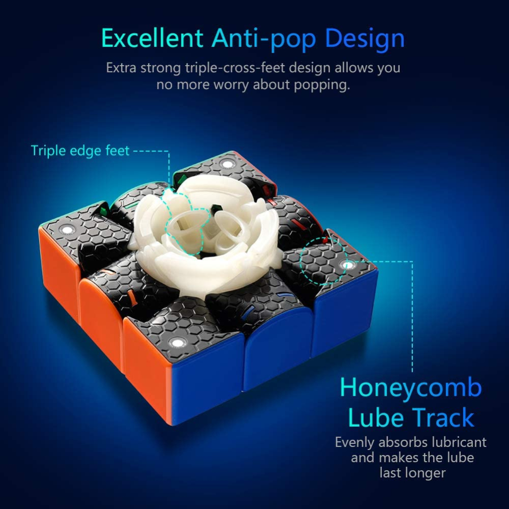 RD GAN 356 X Speed Cube 3x3 Stickerless Gans 356X Magnetic Puzzle Cube Gan356 X 3x3x3 M Magic Cube. 