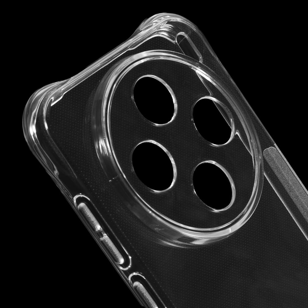 Vivo X200 5G Premium Silicone Case Crystal Clear Soft TPU Ultra-Thin Transparent Flexible Protective Mobile Phone Back Cover. 