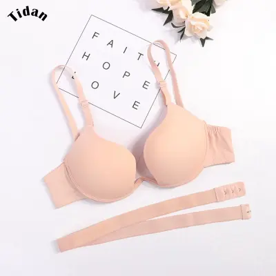 Women Lingerie Sexy Deep U Bra Backless Invisible Seamless Bra for