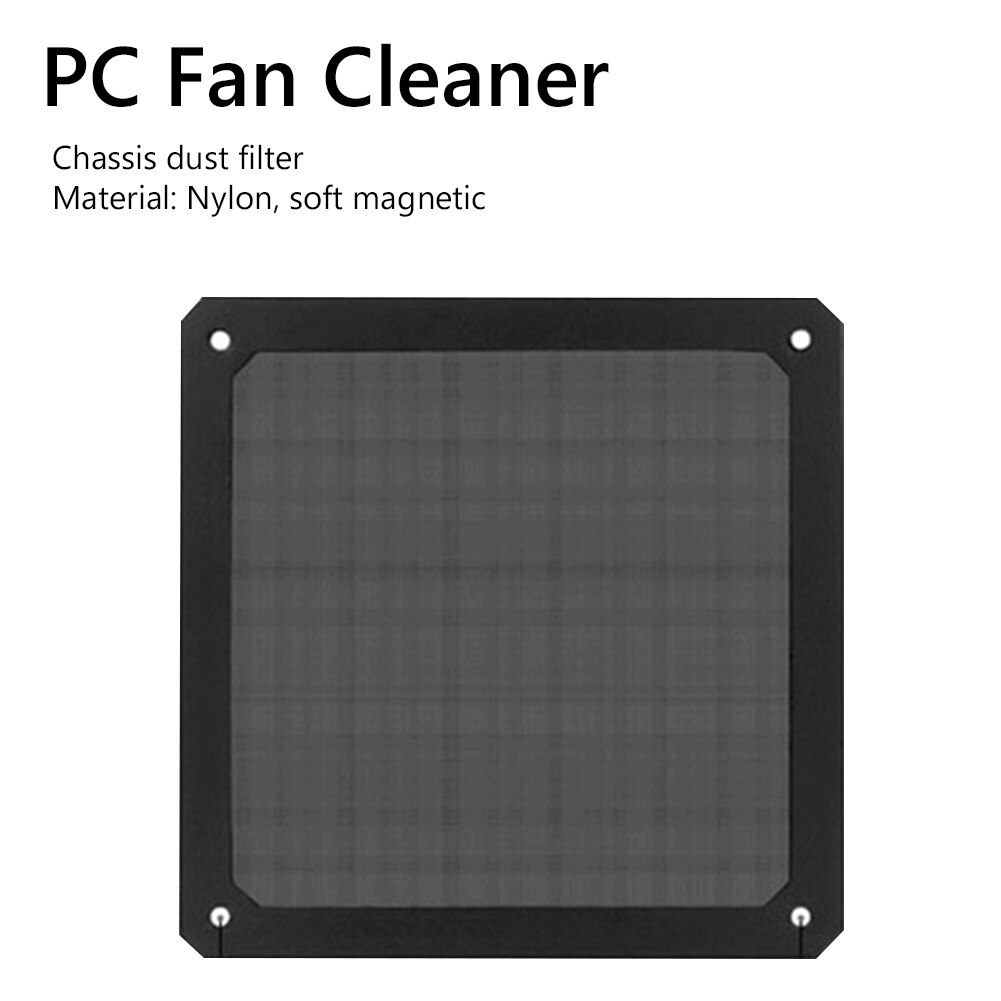 8-14cm Magnetic Frame Dust Filter Dustproof Mesh Cover Net Guard with Hole for PC Computer Case Cooling Fan Power Supply. 
