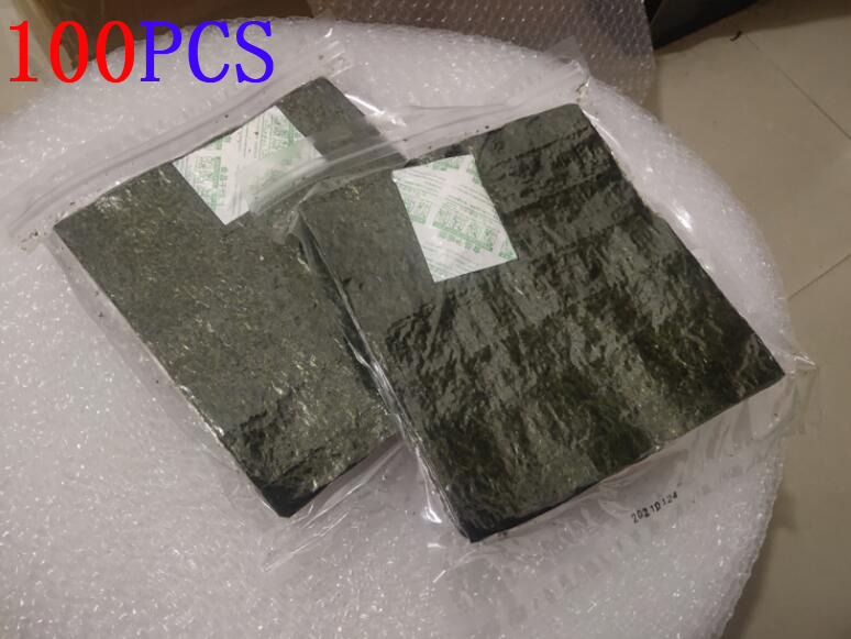 1.2 New Date High Quality 50-100Pcs Sushi Nori Sheets Dried Laver for Sushi Tool Set Wholesale AAA Nori Sushi Factory. 