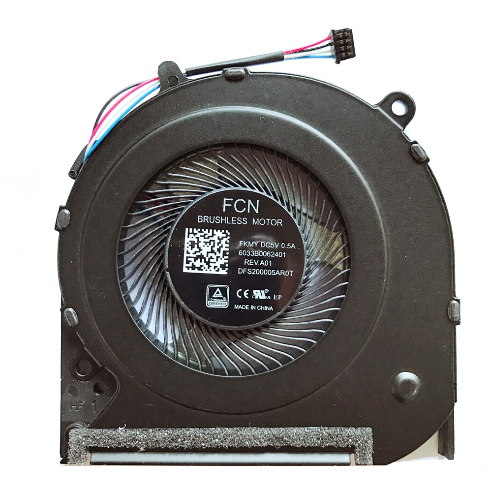 【2023NEW】New laptop CPU cooling fan Cooler Notebook PC for HP 14-CF 14-CK 14-CM 240 246 G7 240G7 246G7 6033B0062401 DFS200005AR0T FKMY. 
