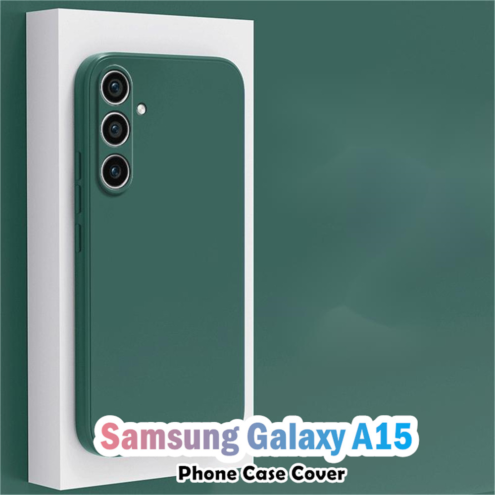 Original For Samsung Galaxy A15 Silicone Full Cover Case Easy to disassemble Phone Case Cover
