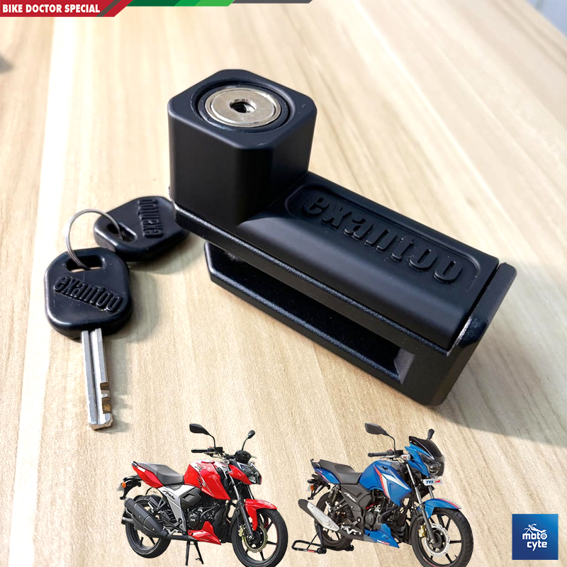 BAN Exantoo BAN2 Hi-Tech Disc Lock for Motorcycle – 10 mm Disc Lock Anti-Saw & Anti-Knock 1 Piece Random Color Selection. 