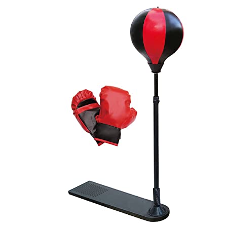 Pepperonz Punching Ball with Stand and Gloves. 