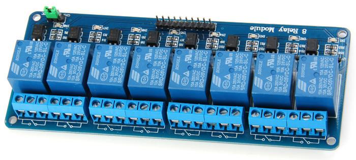 Arduino 8 Channel Relay Module 8-Channel Relay Control Board 5V 10A Relay Module. 