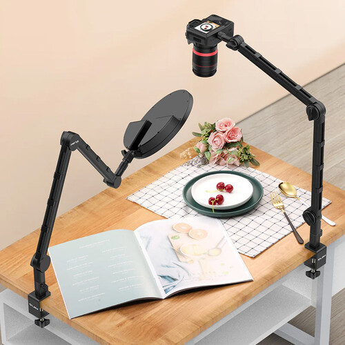 Ulanzi VIJIM LS25 Multifunction Overhead Desk Setup Stand for Camera/Microphone/Smartphone Arm. 