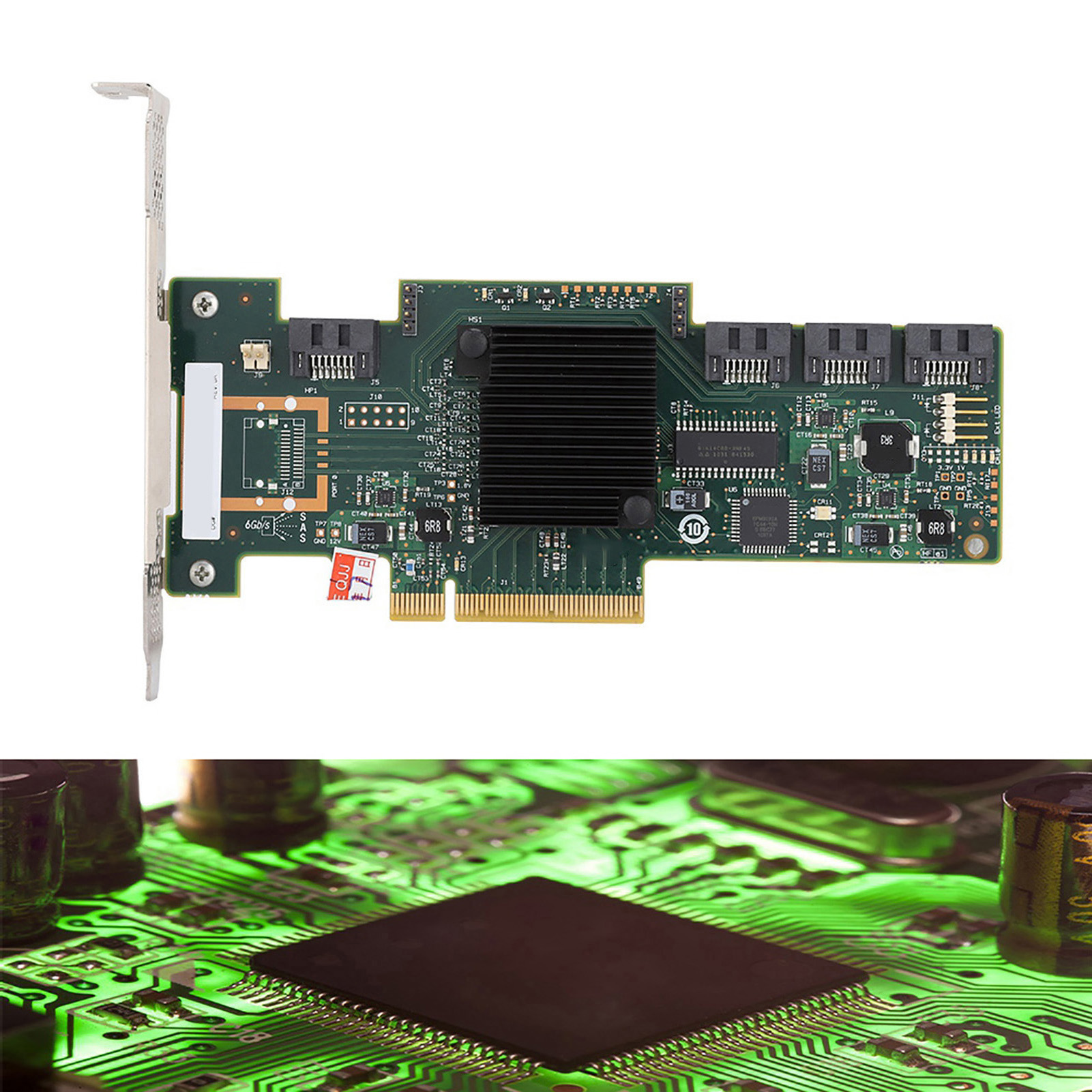 LSI 9212-4i SAS 6Gbps 4 port Raid Storage Controller Card 0/1/1E/10 PCI-E x8/x16