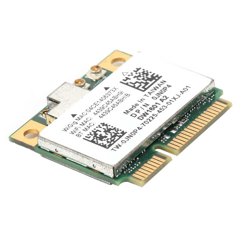 Half Mini Wireless Card WiGig 802.11ad for Bluetooth4.0 Network QCA9005 DW1601. 