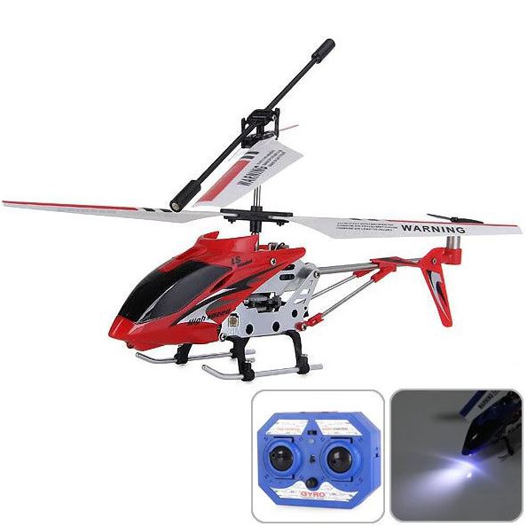 Mini 3.5-Channel Infrared RC Helicopter with Built-in Gyroscope. 
