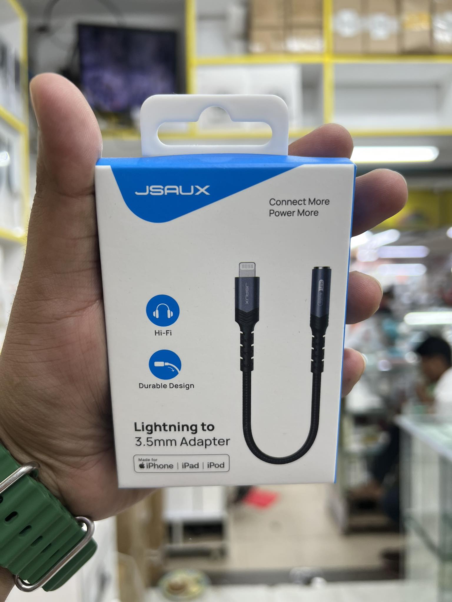 JSAUX Lightning to 3.5mm Adapter
