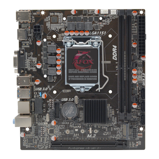 AFOX IH310C-MA6 DDR4 Motherboard H310 Chip