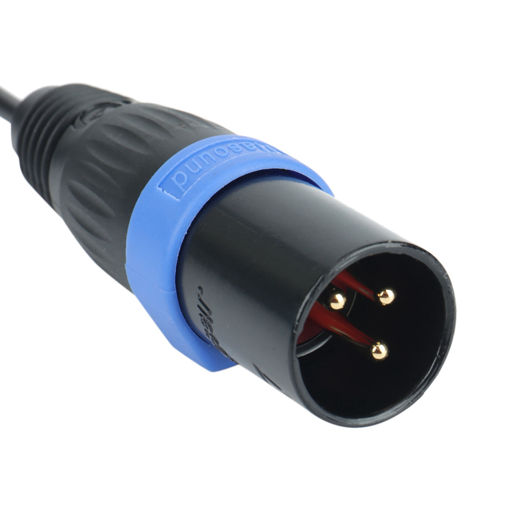 QUANBU 2X Saramonic Locking Type 3.5mm to 3.5mm TRS to XLR Male Microphone Output Universal Audio Cable for Wireless Receivers. 
