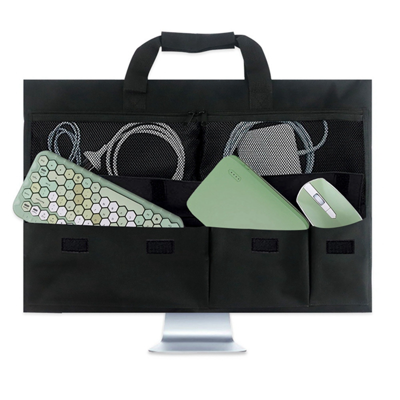 Travel Carrying Case for 24Inch Desktop Computer,Protective Storage Bag for Monitor Dust Cover with Handle. 