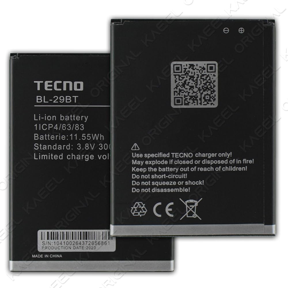 Mobile Battery For Tecno Spark Go KC1  Spark 4 Air BL-29BT