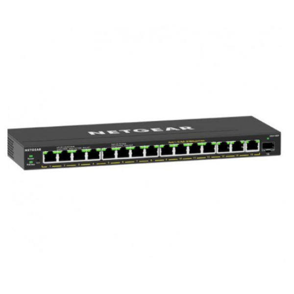 Netgear GS316EP 16-Port PoE+ Gigabit Ethernet Plus Switch