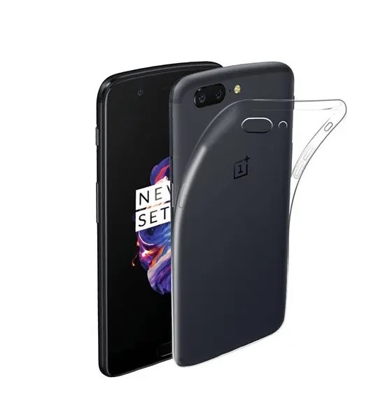 OnePlus 5 Soft & Flexible Shockproof TPU Back Cover