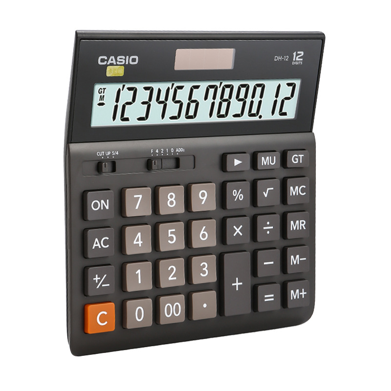2024 Casio MH/DH-12 small and medium business financial office calculator widescreen computer AgoniAiueiA. 