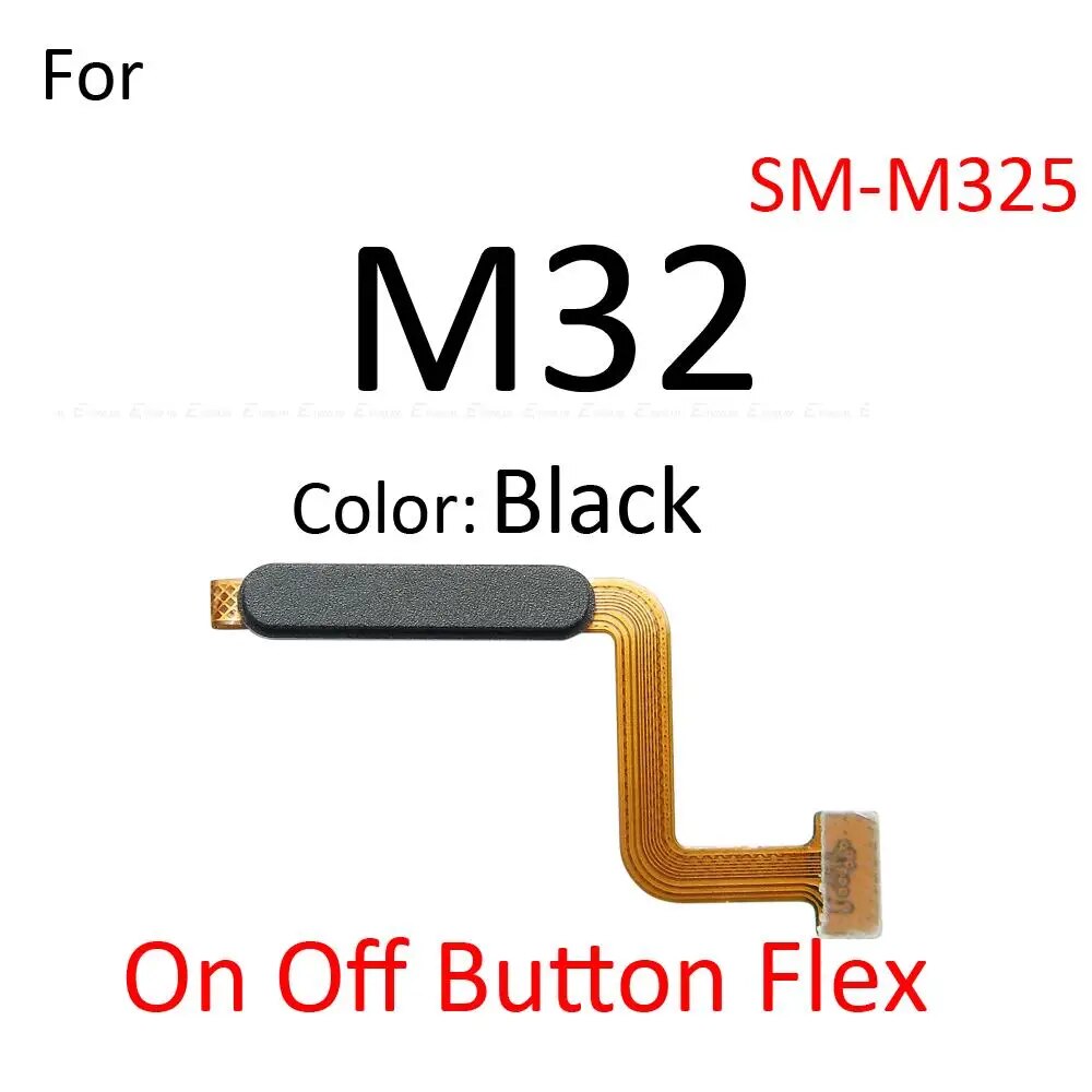 Mute Switch Power Key Ribbon Part For Samsung Galaxy F02s F41 F62 M02 M12 M32 M42 M62 ON OFF Volume Button Control Flex Cable. 
