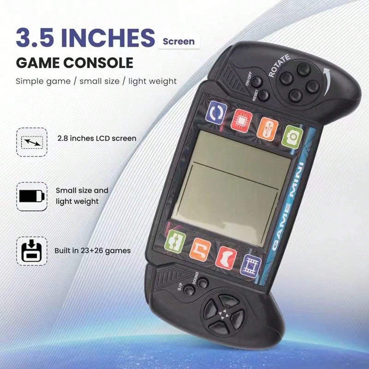 23-category game handheld PSP tetris game console classic toys for kids children pocket game console (battery not included) Luhuai CVC. 