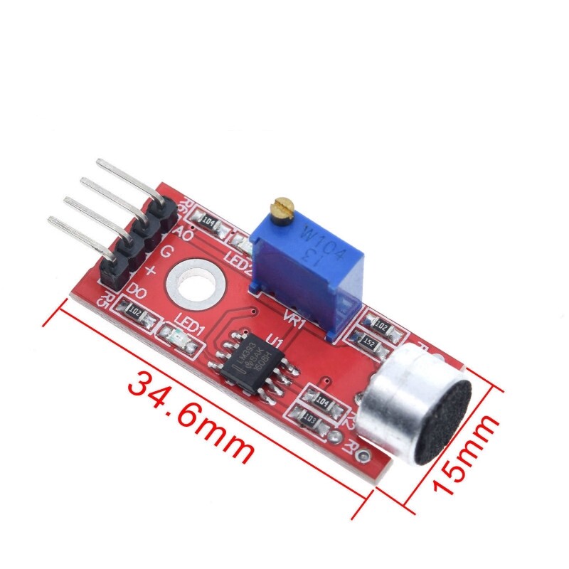 KY-037 Sound Microphone Sensor Detection Module For Arduino AVR PIC. 