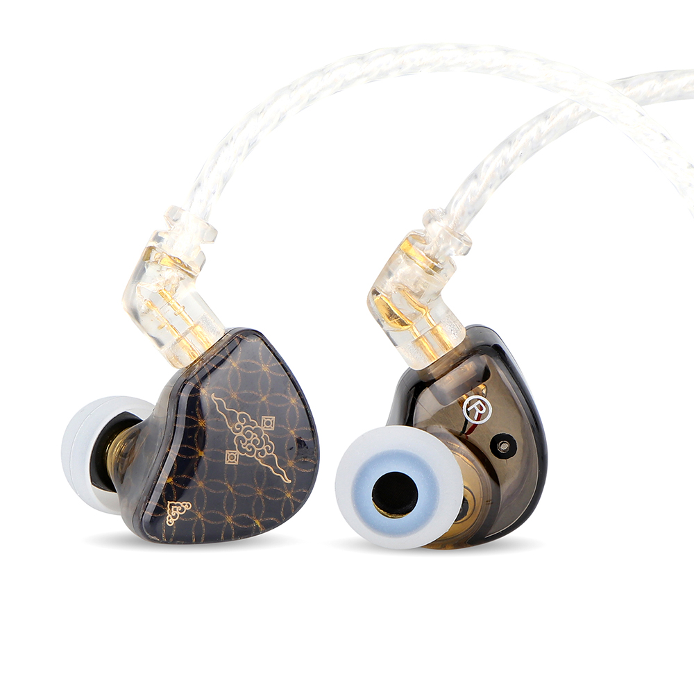 TANGZU Waner S.G HiFi 10mm Dynamic Driver PET Diaphragm in Ear Earphone Dual Cavity Chamber Metal Nozzle