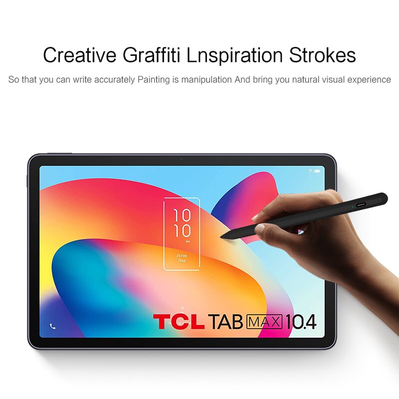 AJIUYU Stylus Pen For TCL TAB 10 Gen 2 NXTPAPER 11 Tab10 10s Pro 5G 8 MAX 20 Tablet Screen Touch Smart Pen Pencil Thin Drawing. 