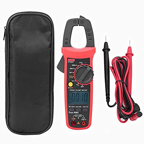 UNI-T UT203+ UT-203+ 400A AC DC Digital Clamp Meter Auto Range Ture RMS Handheld Clamp Digital Multimeter Tester Volt Ohm Meter
