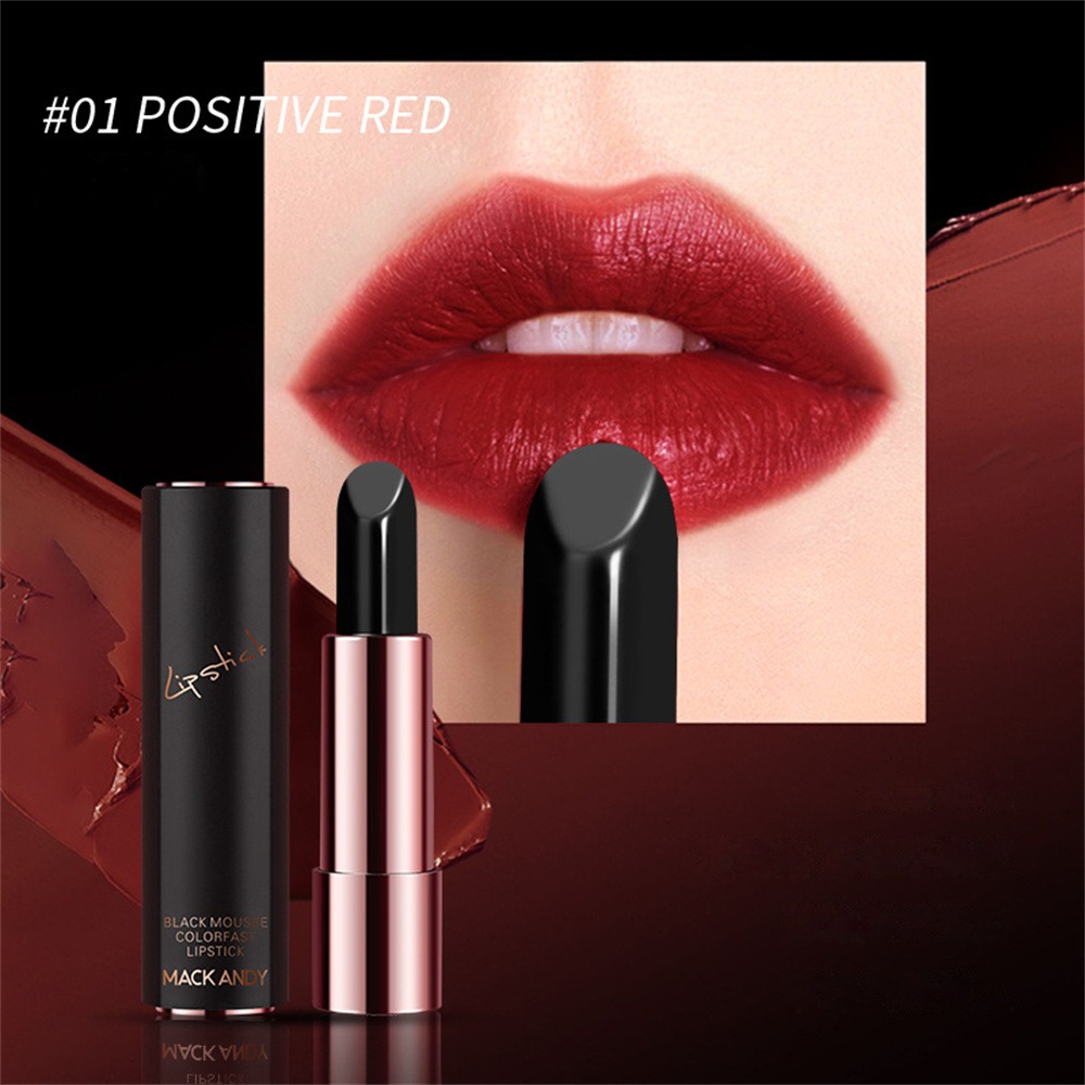 MACK ANDY Does Not Fade Non-stick Cup Lipstick High Color Rendering Waterproof Lasting Does Not Take Off Makeup Whitening Lip Gloss