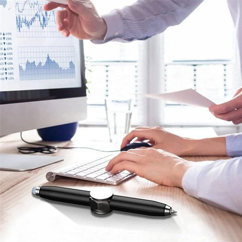Pen, Pen with LED Light, Writing Tool,Illuminated Tip Pen, Ballpoint Pen for Lighting for Writing in the Dark A. 