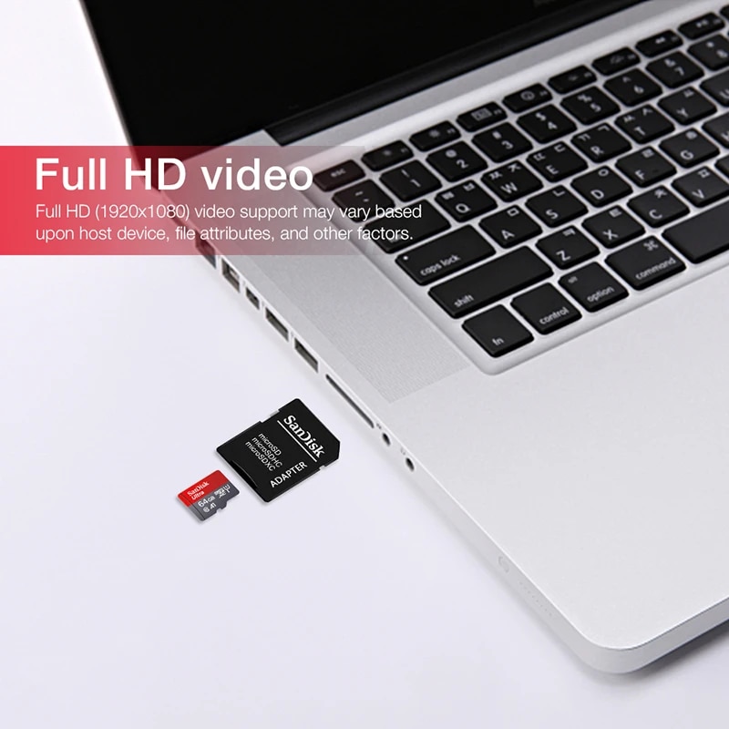 SanDisk Memory Card 128GB 64GB 32GB A1 Micro SD Card Class 10 UHS-1 TF Flash Card for Samrtphone/PC. 
