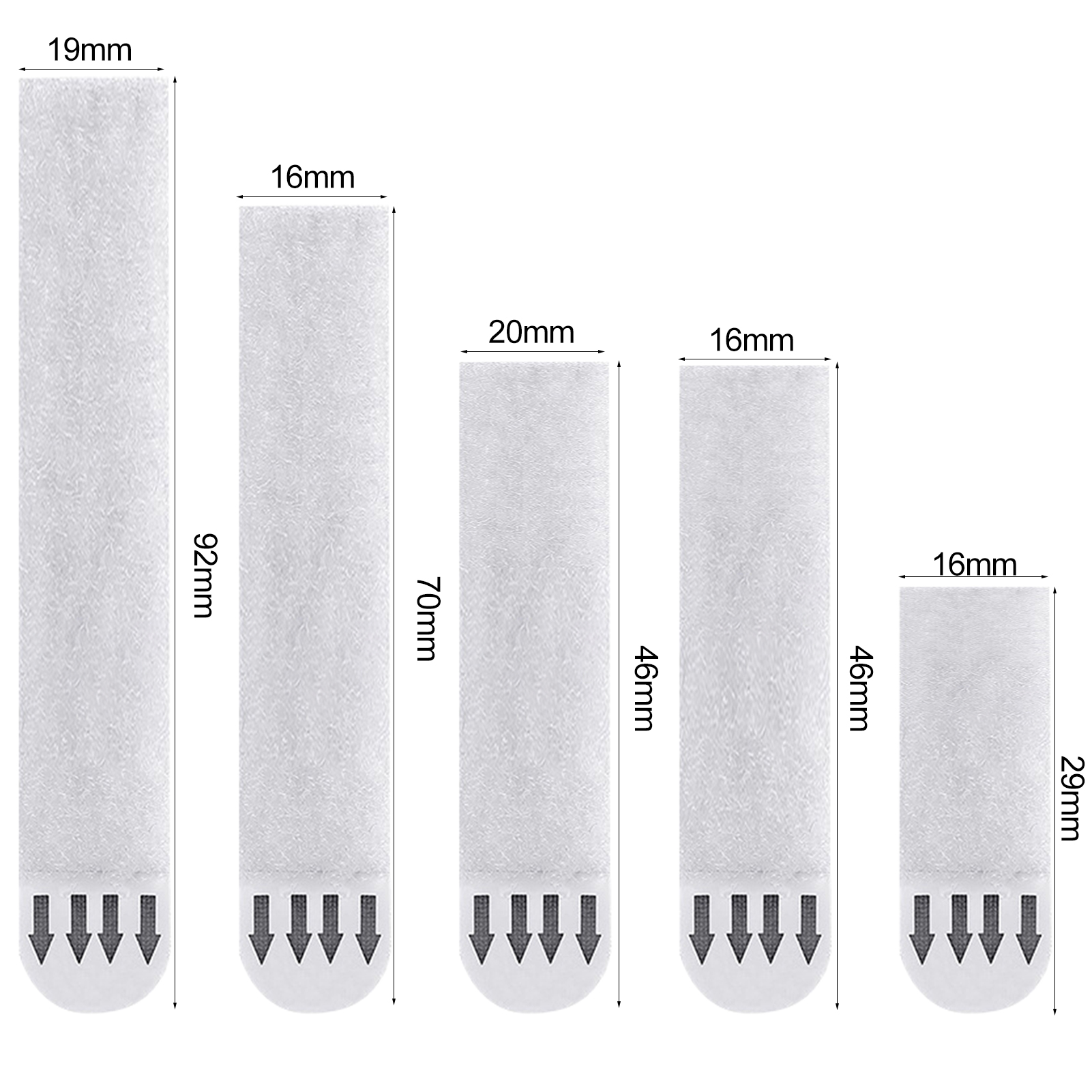 Wall-friendly Adhesive Strips Damage-free Large Picture Hanging Strips Heavy Duty Adhesive Hangers for Walls Non-punching Sticky Poster Strips Ideal for Frame Mounting 12 Pairs. 
