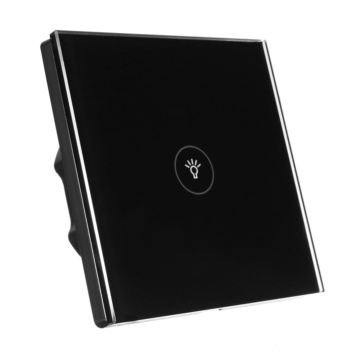 Conventional Zigbee WIFI Smart EU Switch Touch Panel Timer APP Control With Alexa/Google Home. 