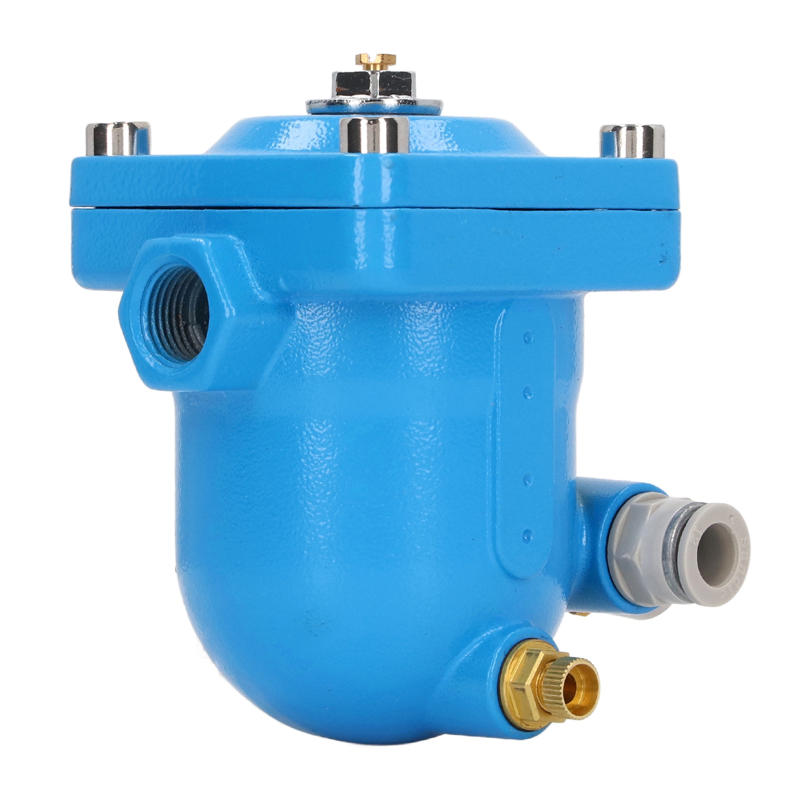 Automatic Drain Valve, Rustproof Pneumatic Auto Water Drainer Quiet Durable Low Loss Anti Air Blocking for Gasholder. 