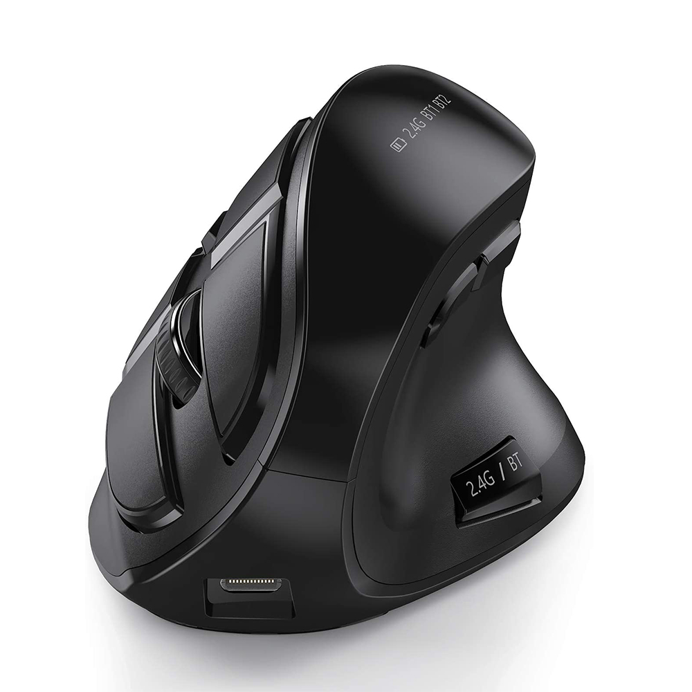 Seenda Vertical Ergonomic Wireless Mouse Rechargeable Bluetooth