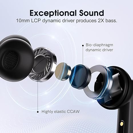 QCY T13 ANC True Wireless Bluetooth Earphone. 