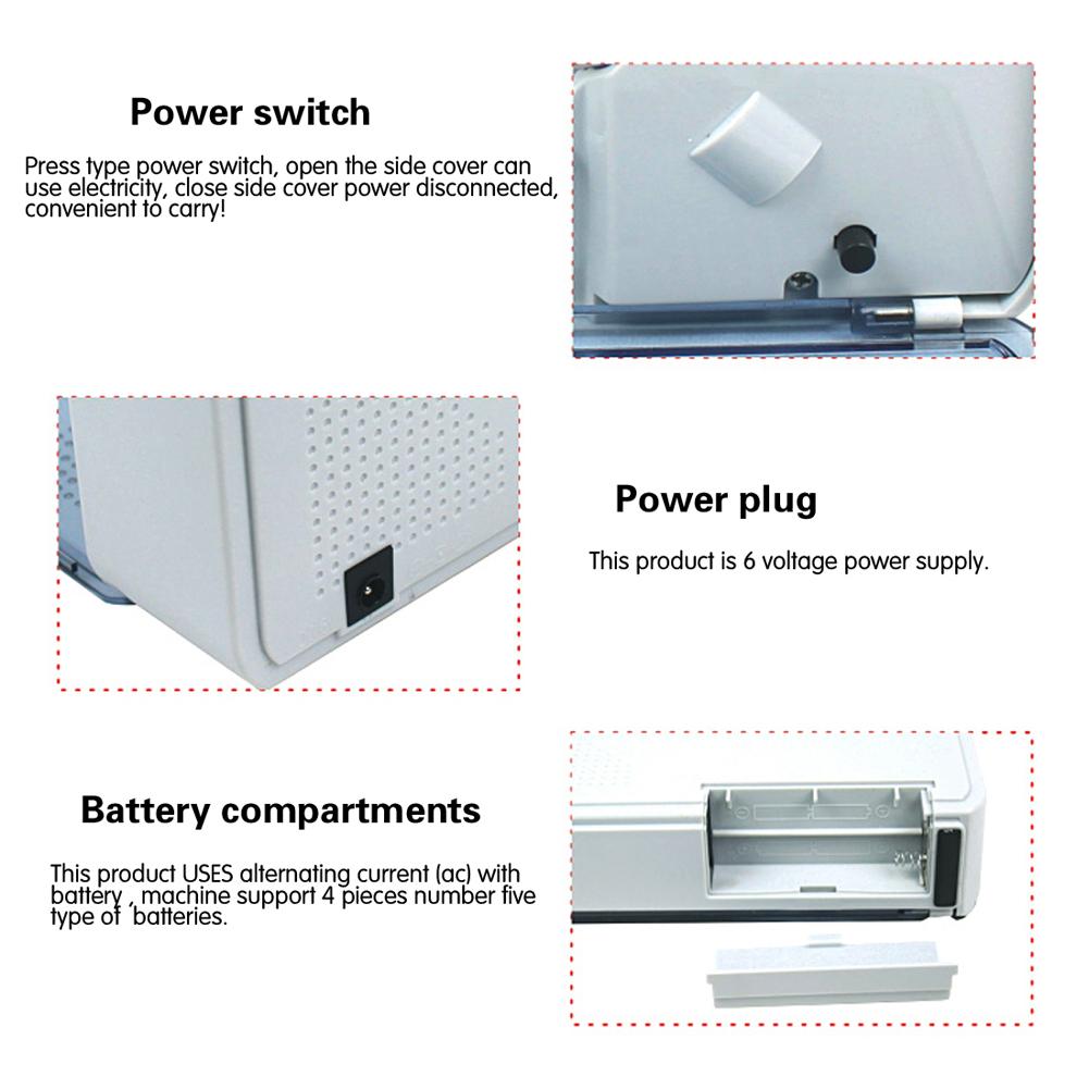 Portable Money Counter for Currency Note Bill Cash Banknote Ticket Counter Mini Counting Machines Fi. 