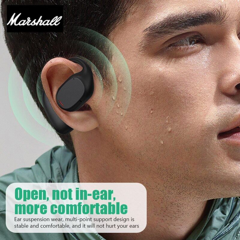 Original Product+FREE Shipping+COD marshall JS270 original Open Wearable Stereo wireless Bluetooth earphones with mic Digital display