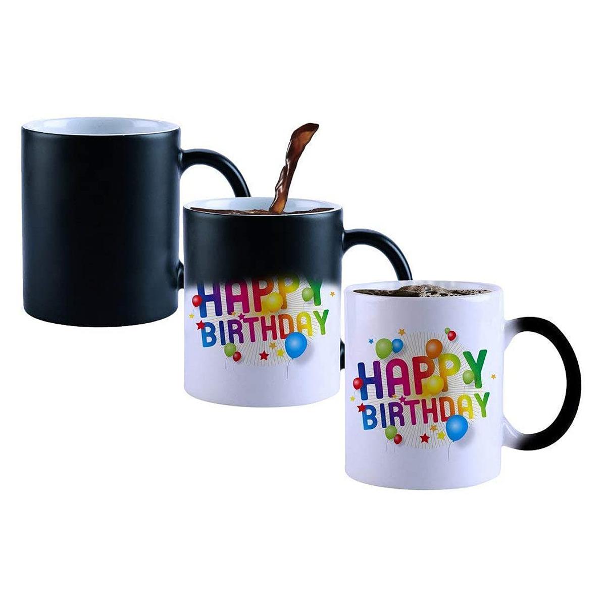 Color Changing Ceramic Magic Photo Mug - Personalized With Photo or Text INTE-6601