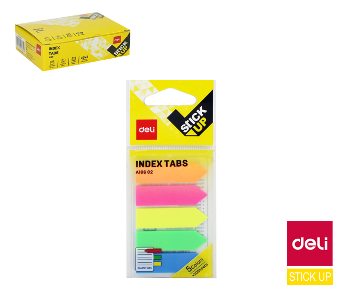 Deli EA10602 Index Tabs. 