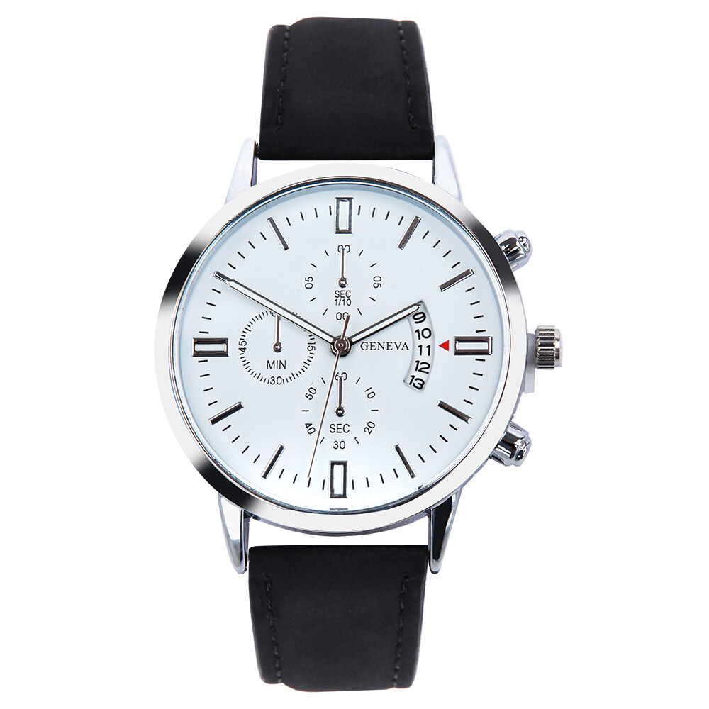 Fashion Men's Business Quartz Watch Luxury Belt Waterproof Classic