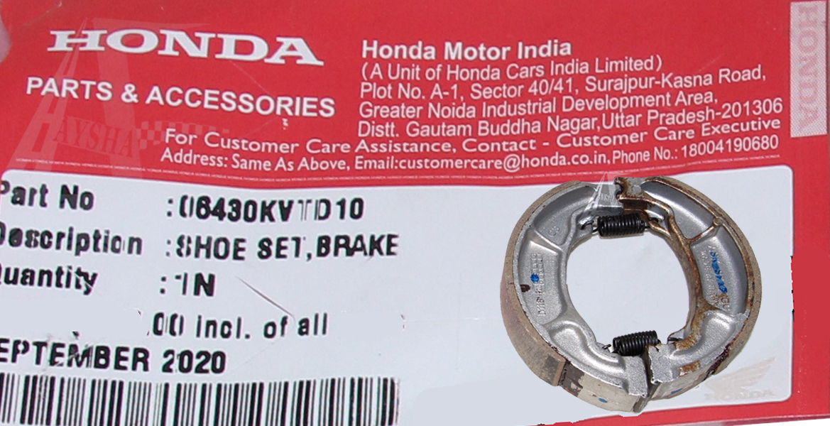 Honda livo brake shoe price new arrivals